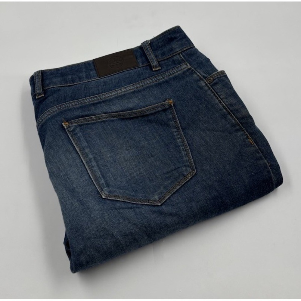 Peter Millar Men's 38 The Jean Blue Classic Fit‎ Denim Stretch Jeans